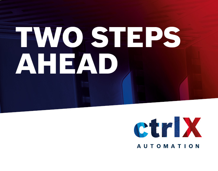 ctrlX_AUTOMATION - Two Steaps Ahead - Cover Brochure